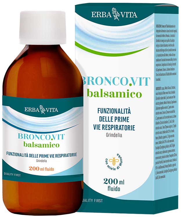 BRONCOVIT FLUIDO BALSAMICO 200 ML - pharmaluna
