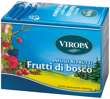 VIROPA INFUSO AI FRUTTI DI BOSCO 15 BUSTINE DA 2,5 G - pharmaluna