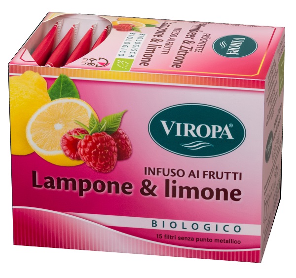VIROPA INFUSO LAMPONE & LIMONE BIO 15 BUSTINE DA 2,7 G - pharmaluna