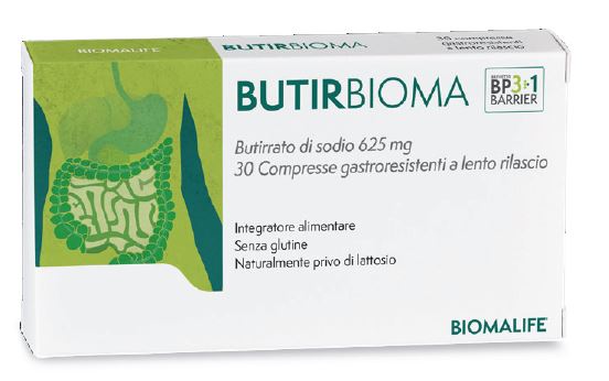 BUTIRBIOMA 30 COMPRESSE - pharmaluna