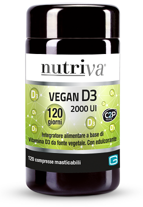 NUTRIVA VEGAN D3 120 COMPRESSE - pharmaluna
