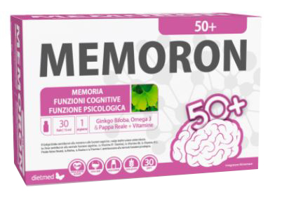MEMORON 50+ 30 FIALE DA 15 ML - pharmaluna