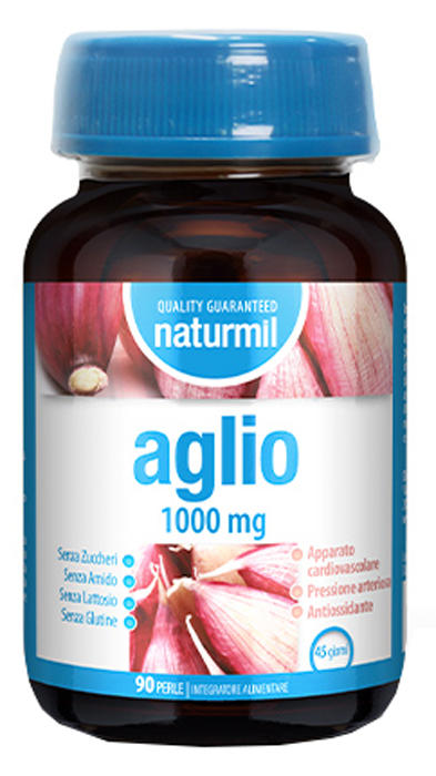 NATURMIL AGLIO 1000 MG 90 PERLE - pharmaluna