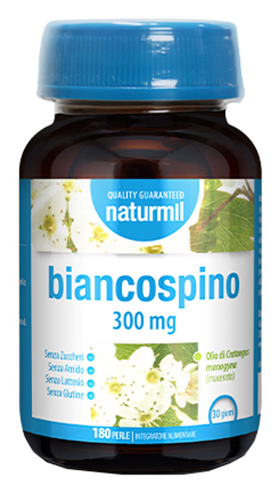 NATURMIL BIANCOSPINO 300 MG 180 CAPSULE - pharmaluna