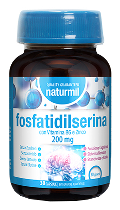 NATURMIL FOSFATIDILSERINA 200 MG 30 CAPSULE - pharmaluna