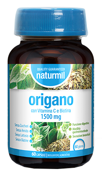 NATURMIL ORIGANO 1500 MG 60 CAPSULE - pharmaluna