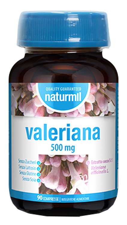 NATURMIL VALERIANA 500 MG 90 COMPRESSE - pharmaluna