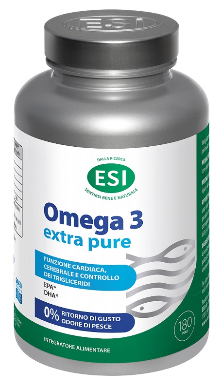 ESI OMEGA 3 EXTRA PURE 180 PERLE - pharmaluna