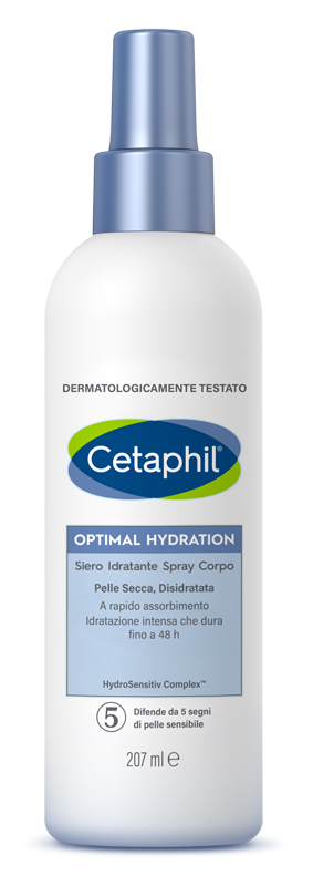 CETAPHIL OPTIMAL HYDRATION SIERO IDRATANTE SPRAY 207 ML - pharmaluna