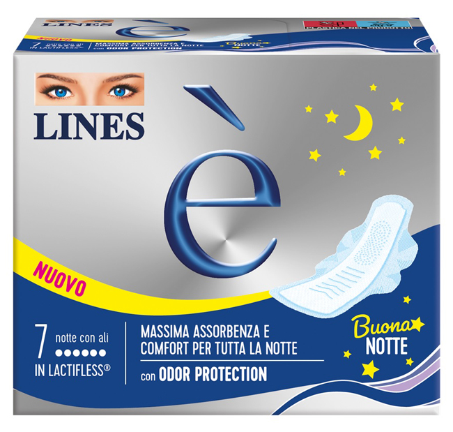 LINES E' NOTTE DOWNCOUNT 7 PEZZI - pharmaluna