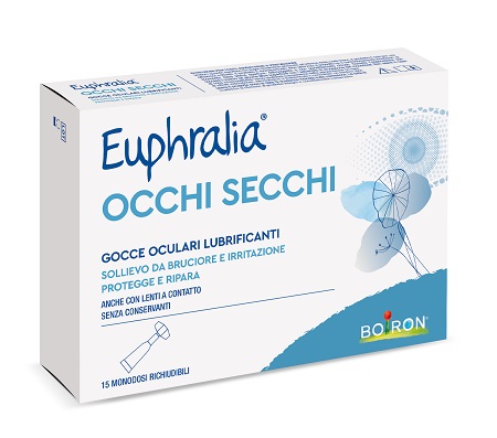 EUPHRALIA OCCHI SECCHI MONODOSE 15 PEZZI - pharmaluna