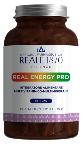 REALE 1870 REAL ENERGY PRO 60 CAPSULE - pharmaluna