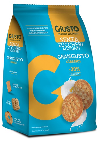 GIUSTO SENZA ZUCCHERO GRANGUSTO CLASSICI 350 G - pharmaluna