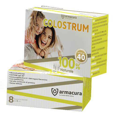 ARMACURA COLOSTRUM 8 FLACONCINI 6 ML - pharmaluna