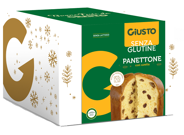 GIUSTO SENZA GLUTINE PANETTONE 500 G - pharmaluna