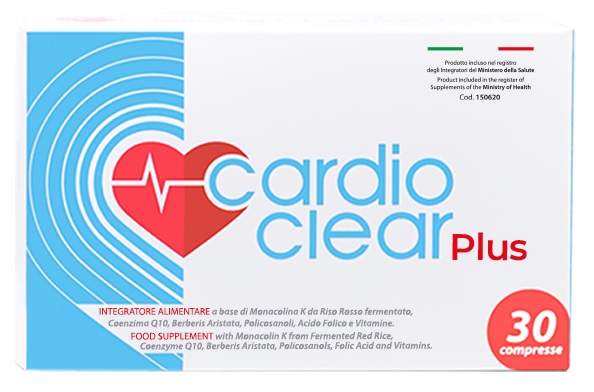 CARDIOCLEAR PLUS 30 COMPRESSE - pharmaluna