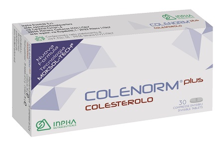 COLENORM PLUS COLESTEROLO 30 COMPRESSE DIVISIBILI - pharmaluna