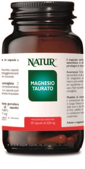 MAGNESIO TAURATO 30 CAPSULE - pharmaluna