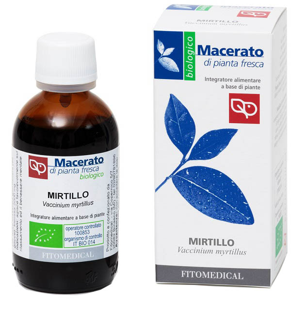 MIRTILLO TINTURA MADRE BIO 50 ML - pharmaluna