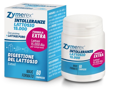 ZYMEREX INTOLLERANZE LATTOSIO 15000 60 COMPRESSE - pharmaluna