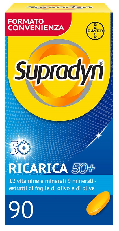 SUPRADYN RICARICA 50+ 90 COMPRESSE RIVESTITE - pharmaluna