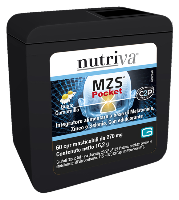 NUTRIVA MZS POCKET 60 COMPRESSE MASTICABILI - pharmaluna