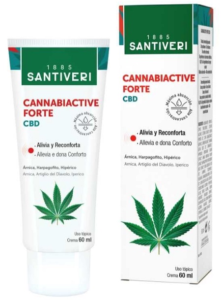 CANNABIACTIVE FORTE CBD CREMA 60 ML - pharmaluna