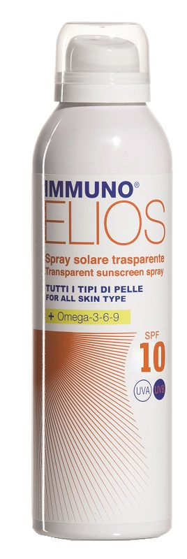 IMMUNO ELIOS SPRAY SOLARE TRASPARENTE SPF 10 150 ML - pharmaluna