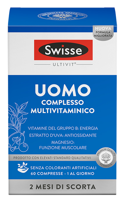 SWISSE MULTIVIT UOMO 60 COMPRESSE - pharmaluna