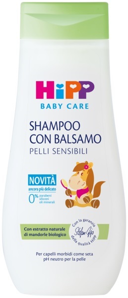 HIPP BABY CARE SHAMPOO BALSAMO 200 ML - pharmaluna