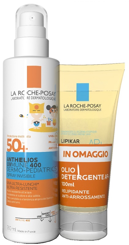 ANTHELIOS SPRAY AP SHAKA 200 ML + OLIO 100 ML - pharmaluna