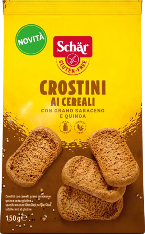 SCHAR CROSTINI AI CEREALI 150 G - pharmaluna