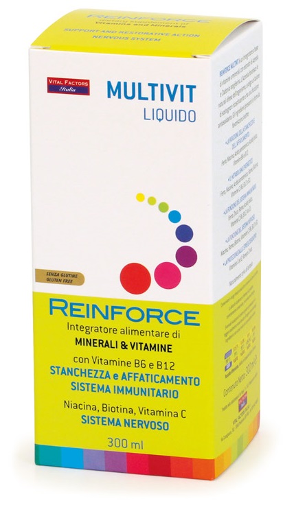 REINFORCE MULTIVITAMINE 300 ML - pharmaluna