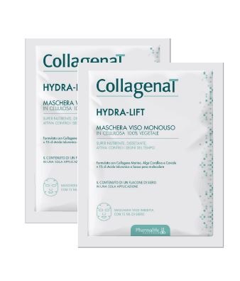 COLLAGENAT HYDRA LIFT MASCHERA MONOUSO 15 ML - pharmaluna