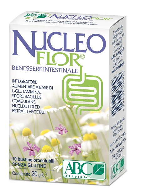 NUCLEOFLOR INTESTINO 10 STICKPACK DA 2 G - pharmaluna