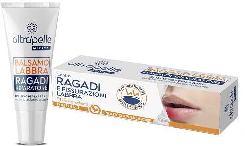 ALTRAPELLE MEDICAL BALSAMO LABBRA RAGADI RIPARATORE 8 ML - pharmaluna