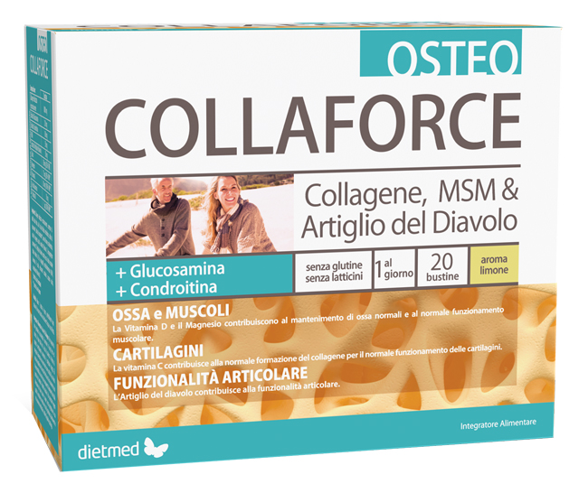 COLLAFORCE OSTEO 20 BUSTINE - pharmaluna
