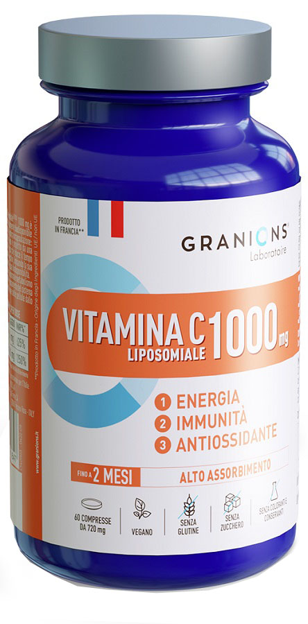 GRANIONS VITAMINA C LIPOSOMIALE 1000MG 60 COMPRESSE - pharmaluna