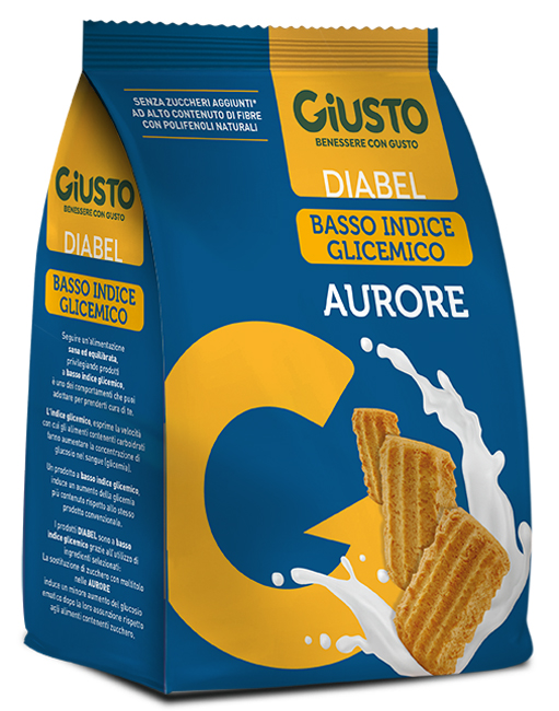 GIUSTO DIABEL BISCOTTO AURORE 150 G - pharmaluna