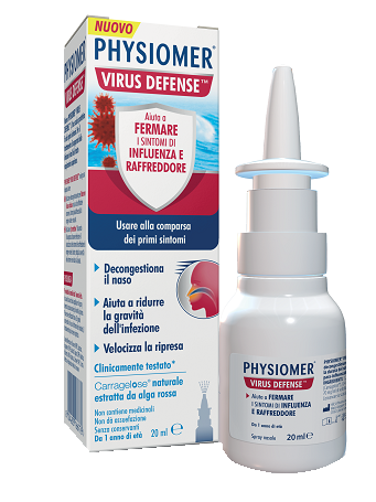PHYSIOMER VIRUS DEFENSE 20 ML - pharmaluna