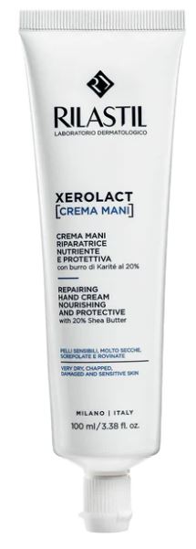 RILASTIL XEROLACT CREMA MANI 100 ML NUOVA FORMULA - pharmaluna