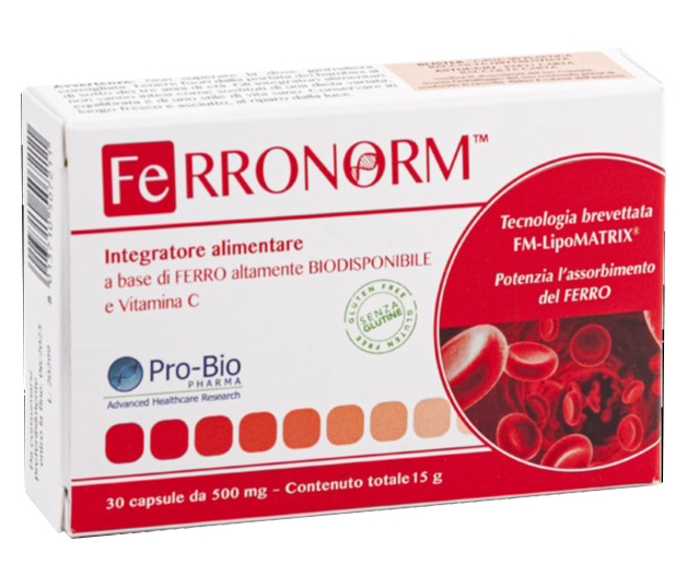 FERRONORM 30 CAPSULE - pharmaluna
