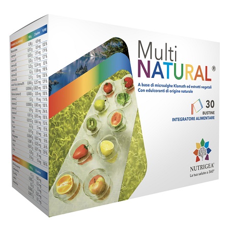 MULTINATURAL 30 BUSTINE - pharmaluna