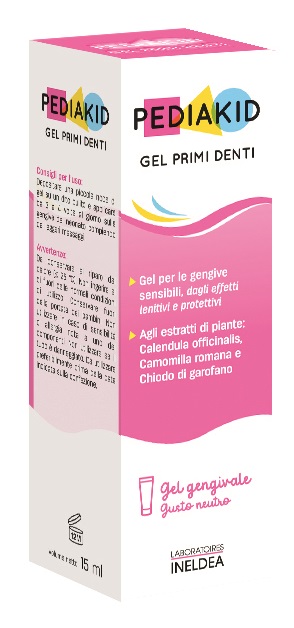 PEDIAKID GEL PRIMI DENTI 15 ML - pharmaluna