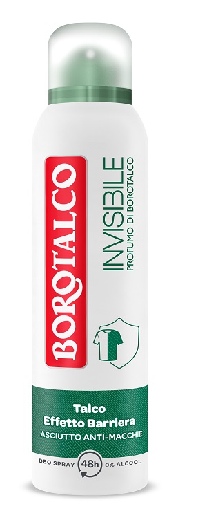 BOROTALCO DEO SPRAY INVISIBILE VERDE 150 ML - pharmaluna