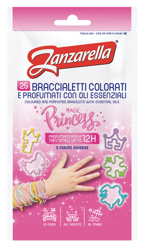 ZANZARELLA BRACCIALETTI PRINCESS 25 PEZZI - pharmaluna
