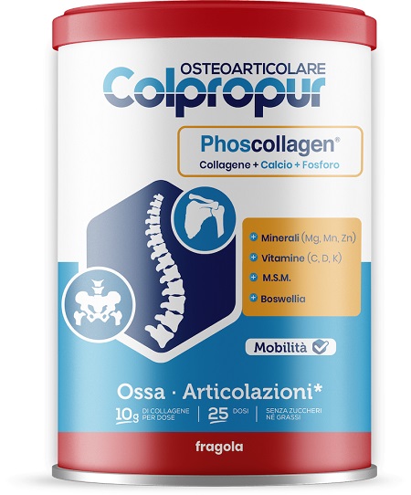 COLPROPUR OSTEOARTICOLARE FRAGOLA 340 G - pharmaluna