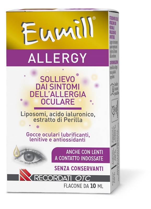 EUMILL ALLERGY GOCCE OCULARI FLACONE 10 ML - pharmaluna