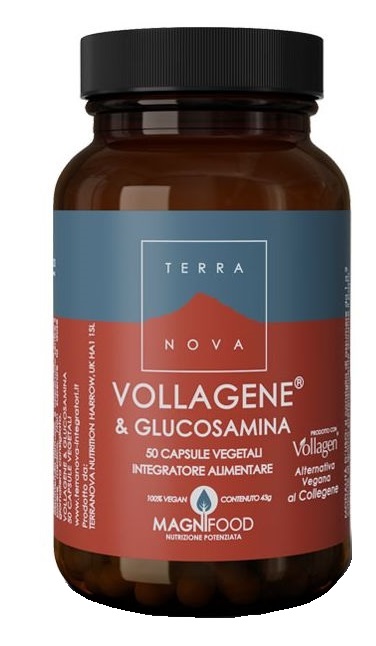 TERRANOVA VOLLAGENE & GLUCOSAMINA 50 CAPSULE - pharmaluna