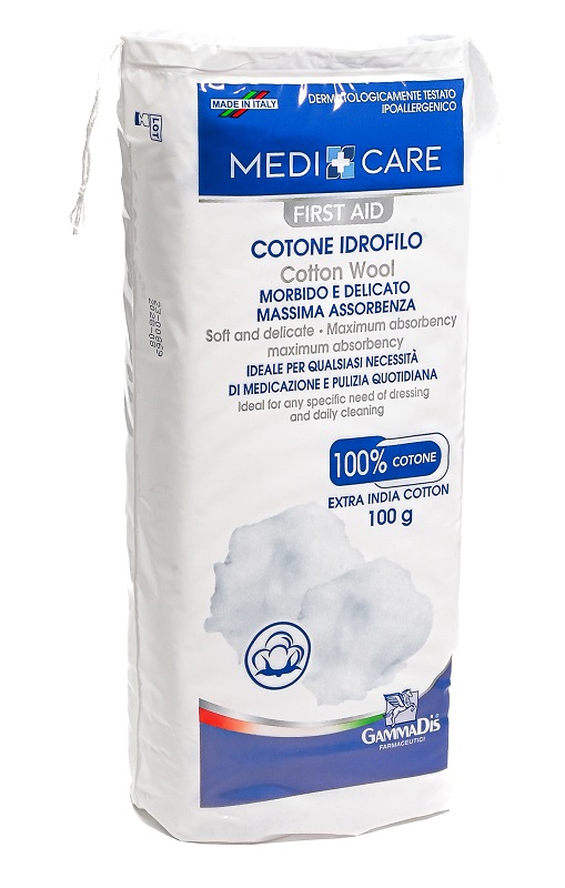 COTONE IDROFILO MEDICARE 100 G - pharmaluna